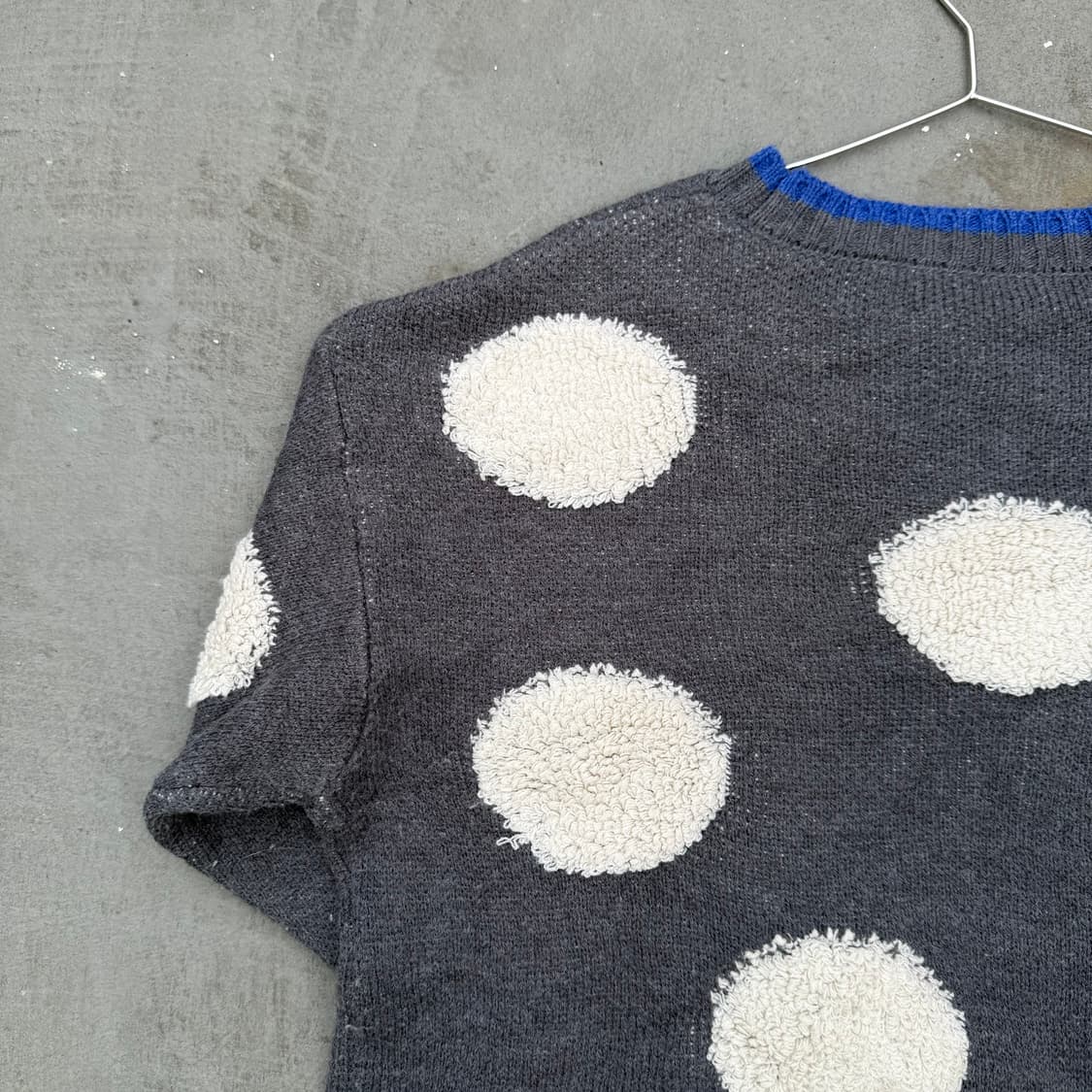 VTG 도트 니트 상품이미지5