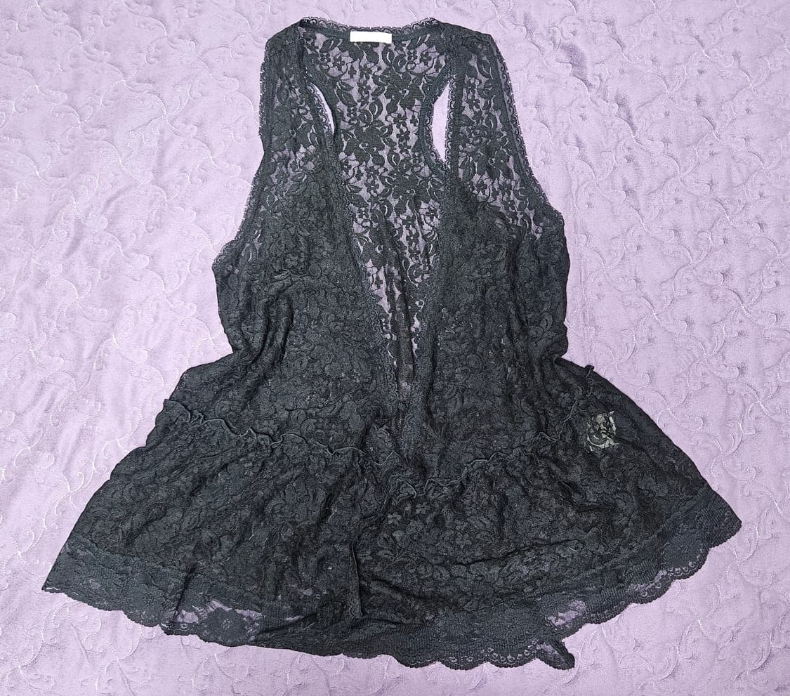 colza 블랙 레이스 베스트 상품이미지1