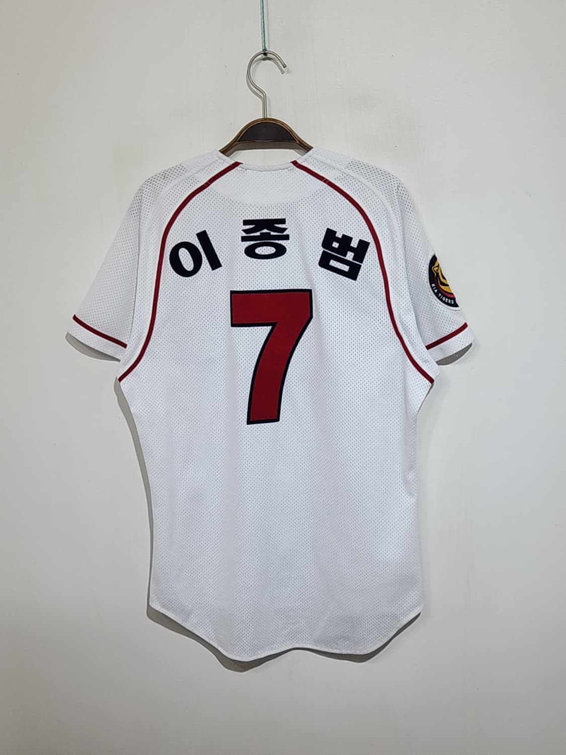 (95) 기아타이거즈 야구져지 반팔 이종범 마킹 유니폼  상품이미지6