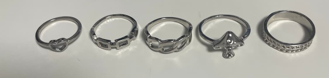 빈티지 텍스쳐 링 상품이미지2