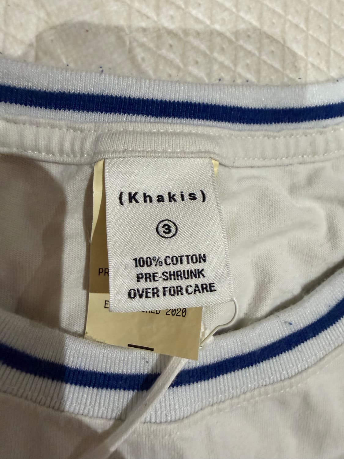 미착용) 카키스 티셔츠 L 상품이미지4