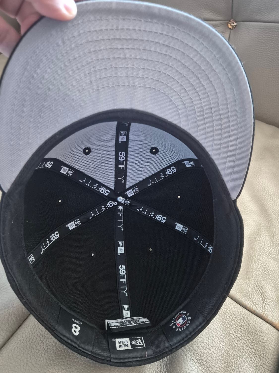 뉴에라 뉴욕양키스 모자 남자 XXL. 새상품급 상품이미지4