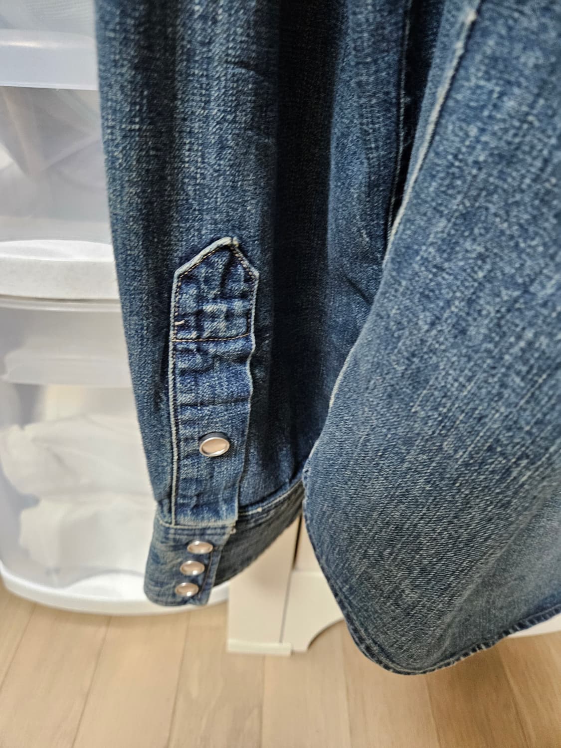 더블알엘 웨스턴셔츠 중청 XL 상품이미지5