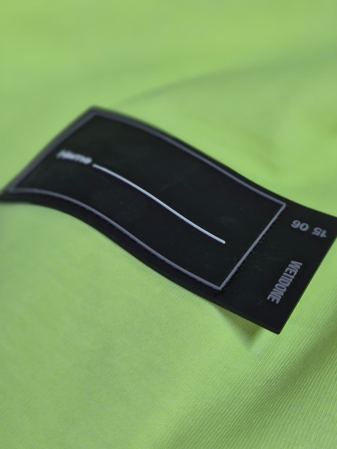 We11done 웰던 형광 반팔 티셔츠 오버사이즈 S 상품이미지4