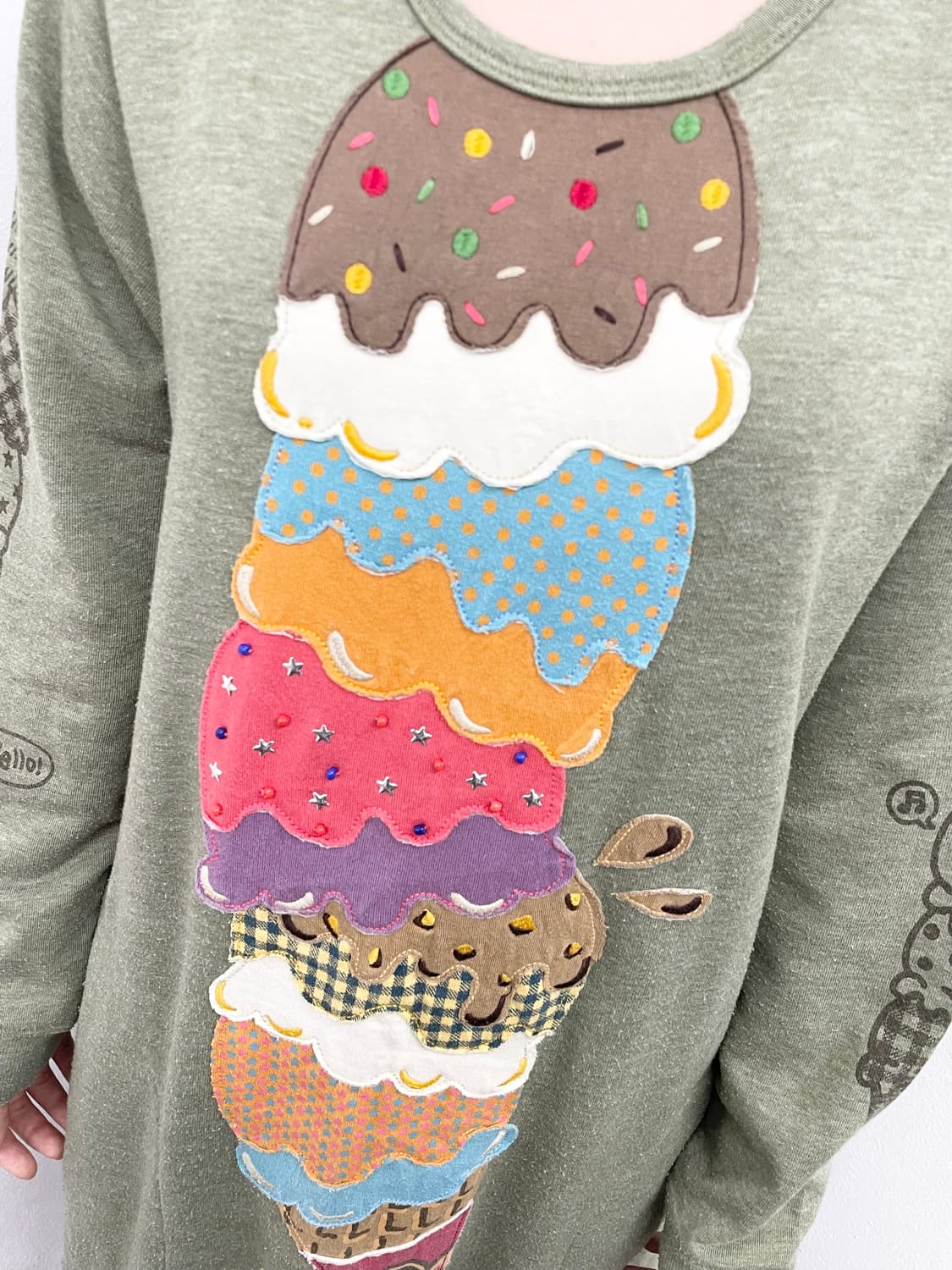 JPN 아이스크림 패치 모리 원피스🍦 상품이미지3