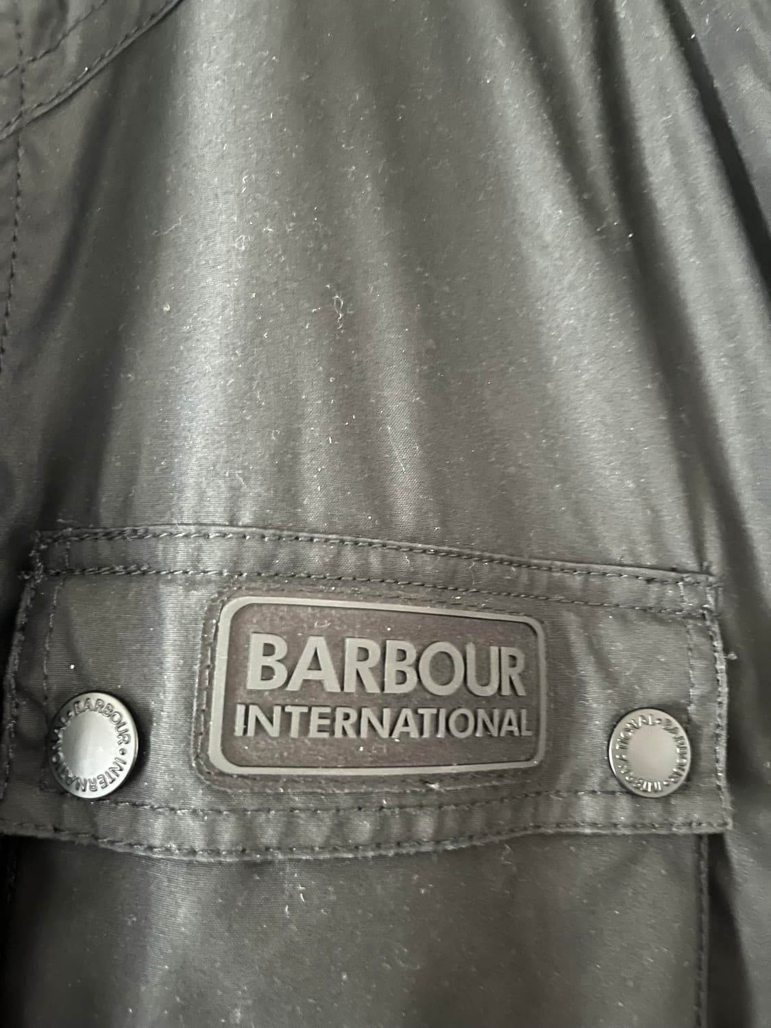 바버 인터네셔널 블랙웰 왁스자켓 블랙 / 105 상품이미지2