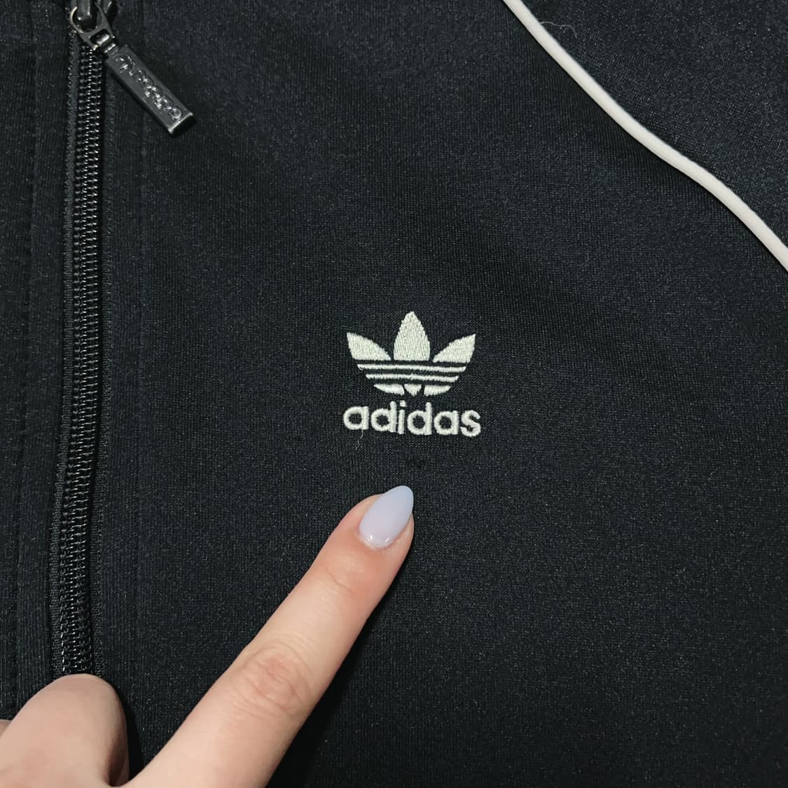 [정품] 아디다스 블랙 트레포일 투웨이 져지 [ M ] 상품이미지10