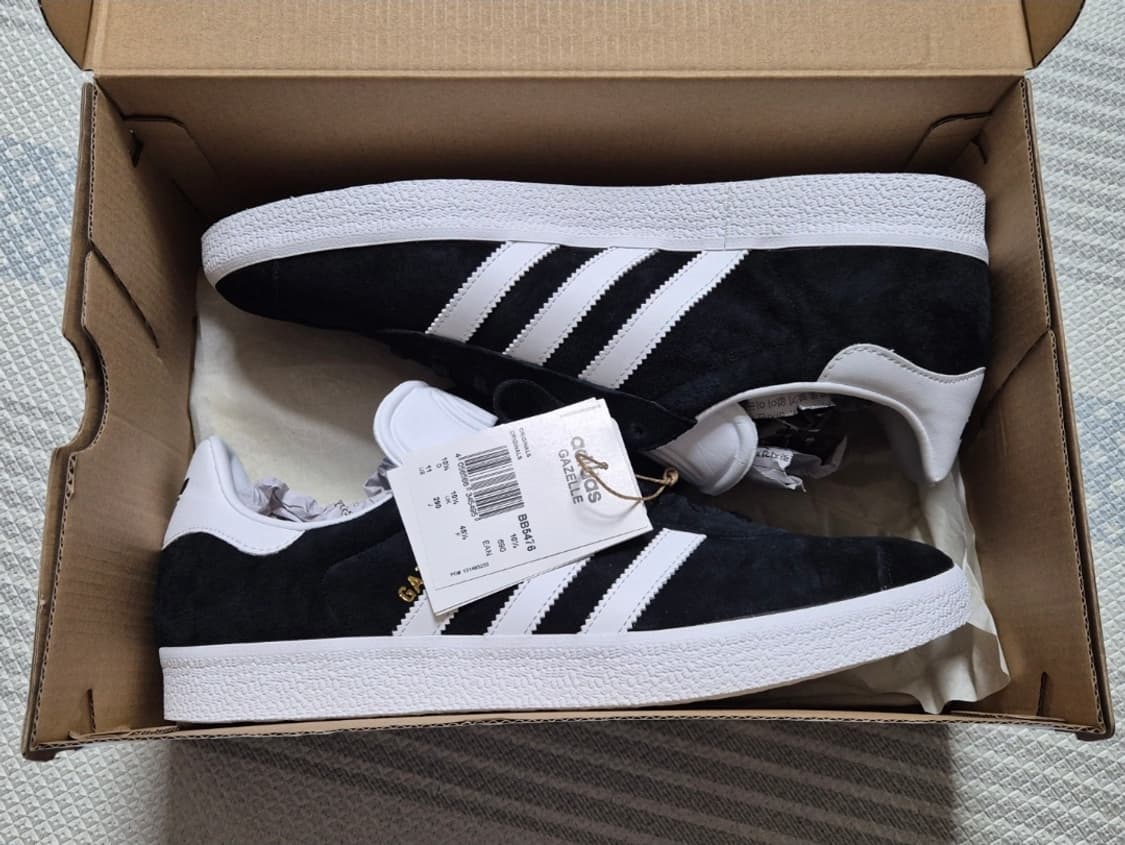 새제품 가젤 블랙 290 사이즈 상품이미지1