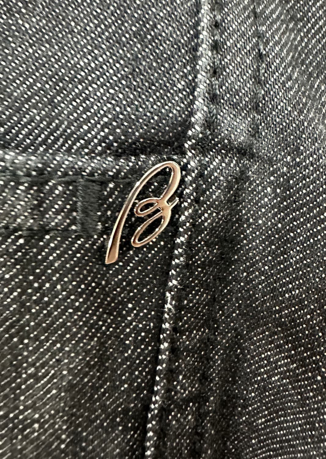 브리오니 스트레이트 블랙 워싱 데님 팬츠 32 상품이미지6