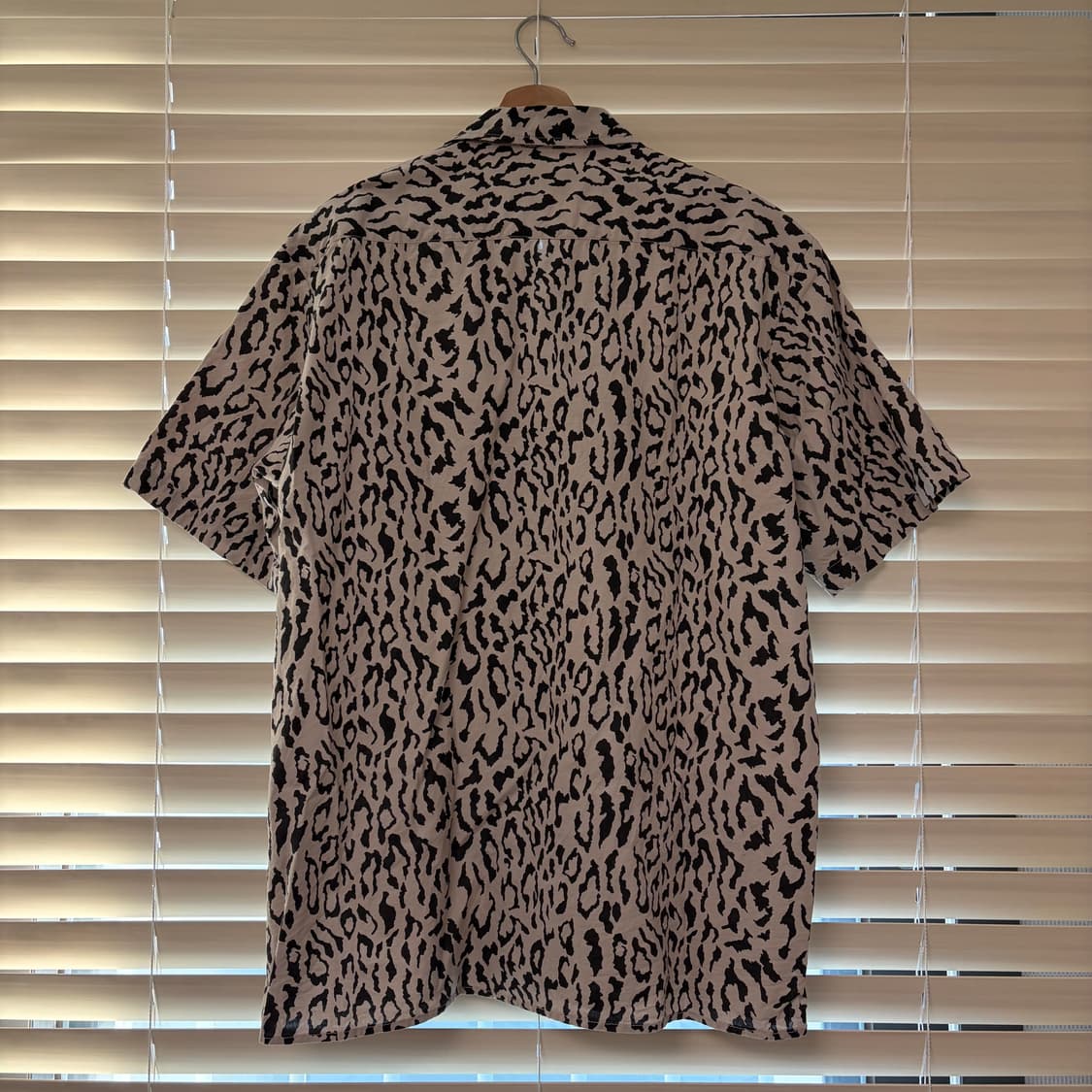 와코마리아 x 디키즈 레오파드 버튼업 반팔 워크 셔츠 그레이 S 상품이미지6