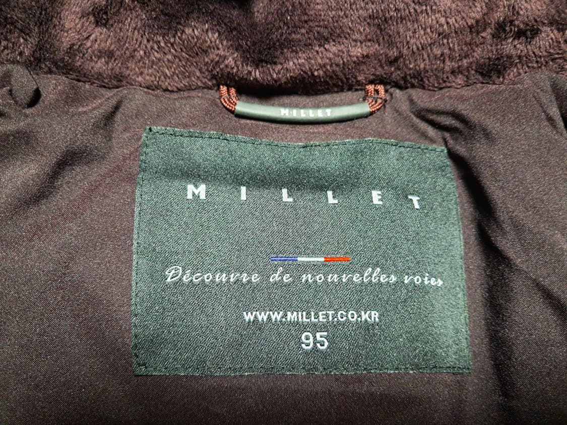 밀레 여성 폭스퍼 롱패딩 95 상품이미지6