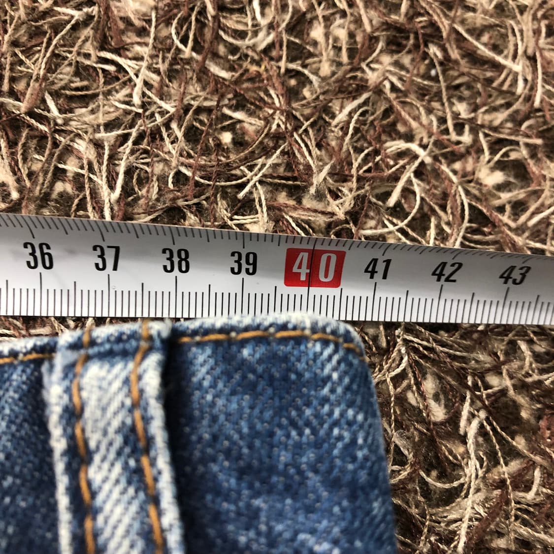 34 타미힐피거 데미지 디스 데님 팬츠 상품이미지7