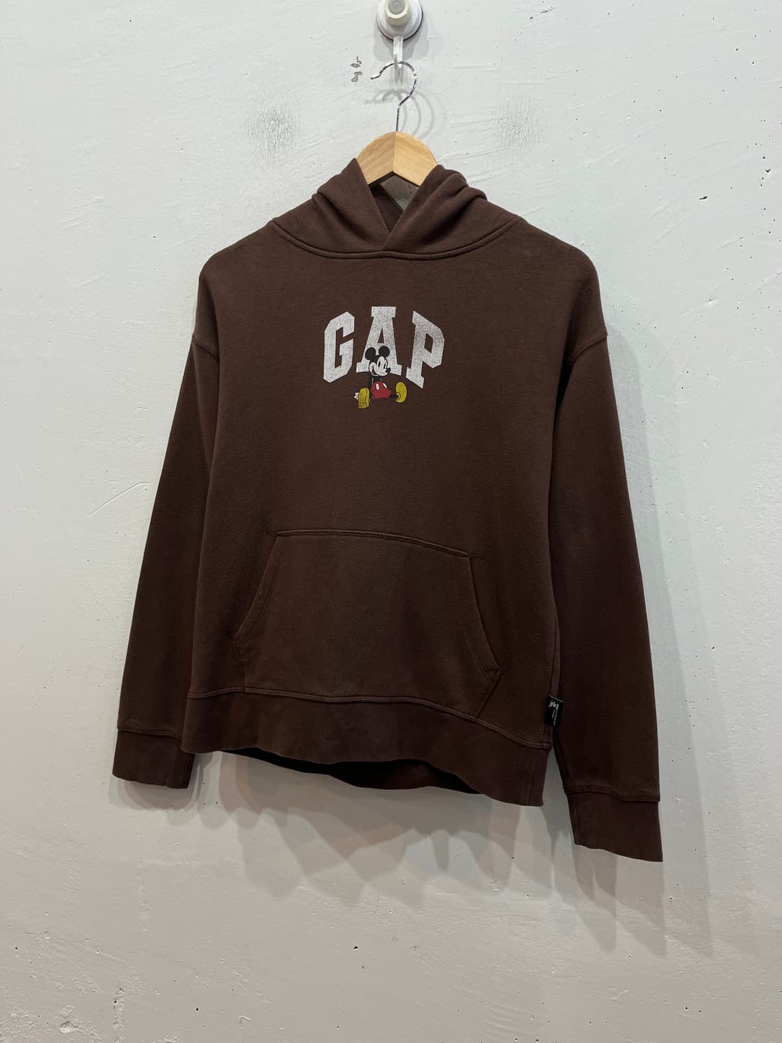 GAP 미키마우스 브라운 후드티 우먼즈 상품이미지1
