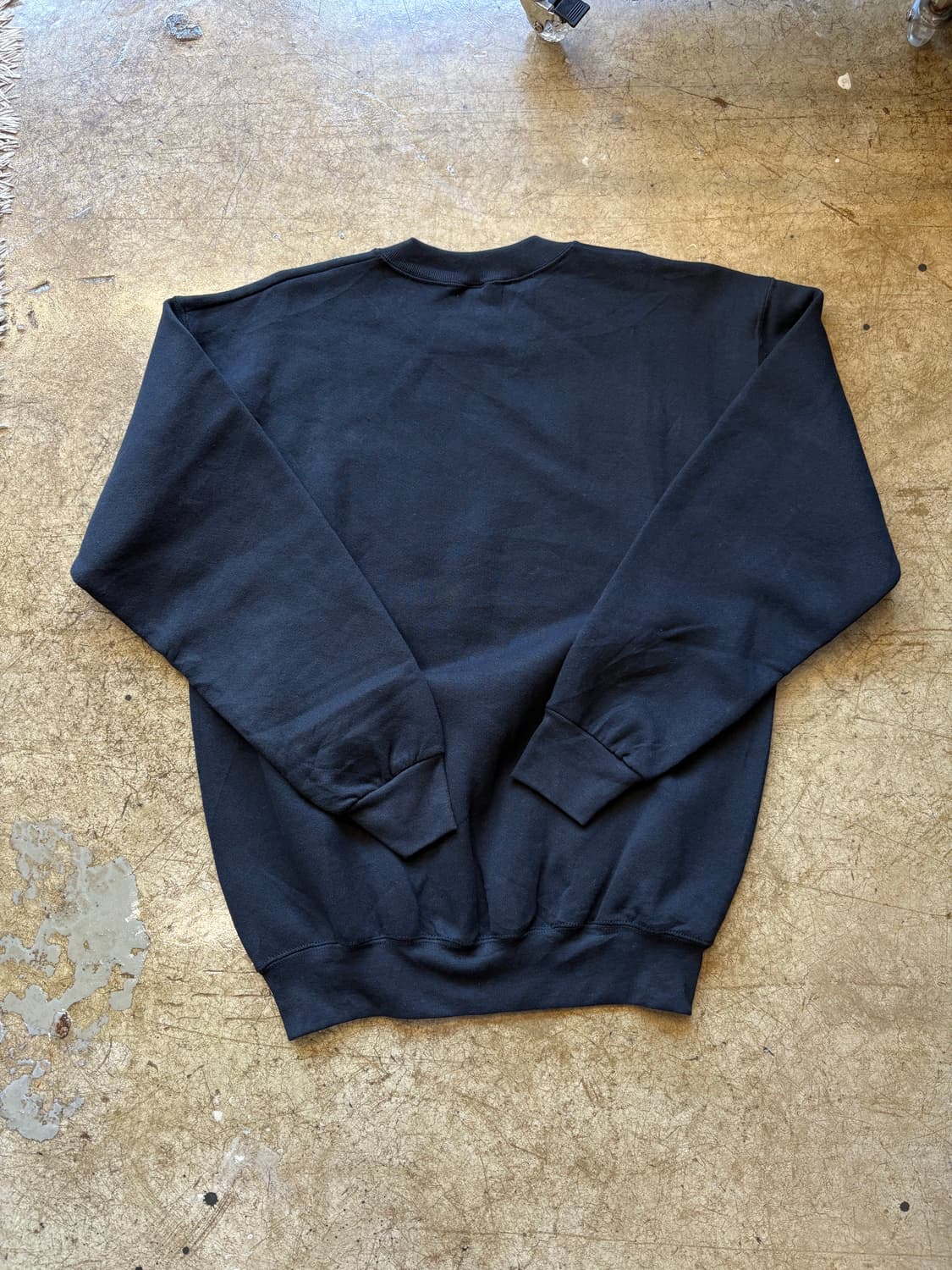 90s usa fruit of the loom 블랙 스웻 상품이미지5