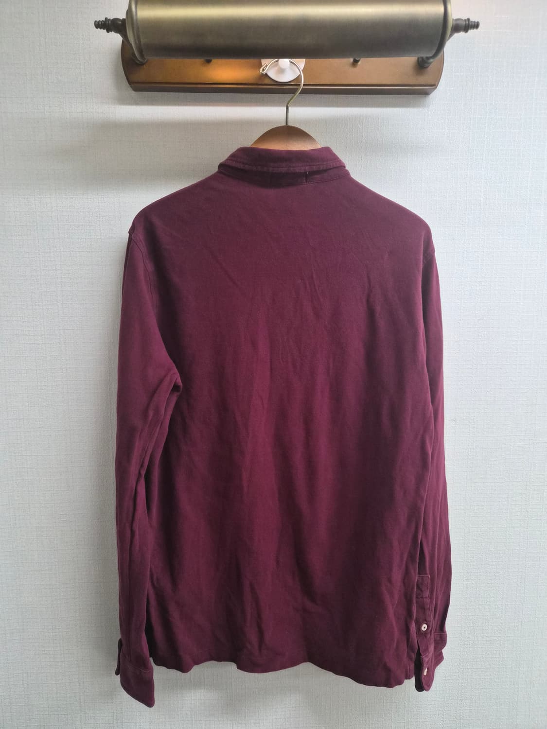 M) 폴로 랄프로렌 와펜 와인색 카라티 팝니다 상품이미지2