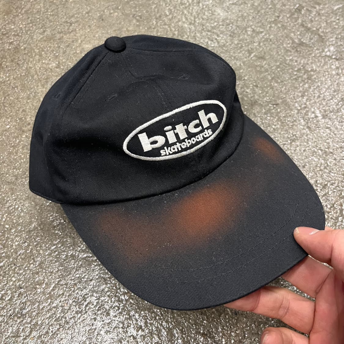 90s 비치스케이트보드 롱빌 캡 상품이미지2