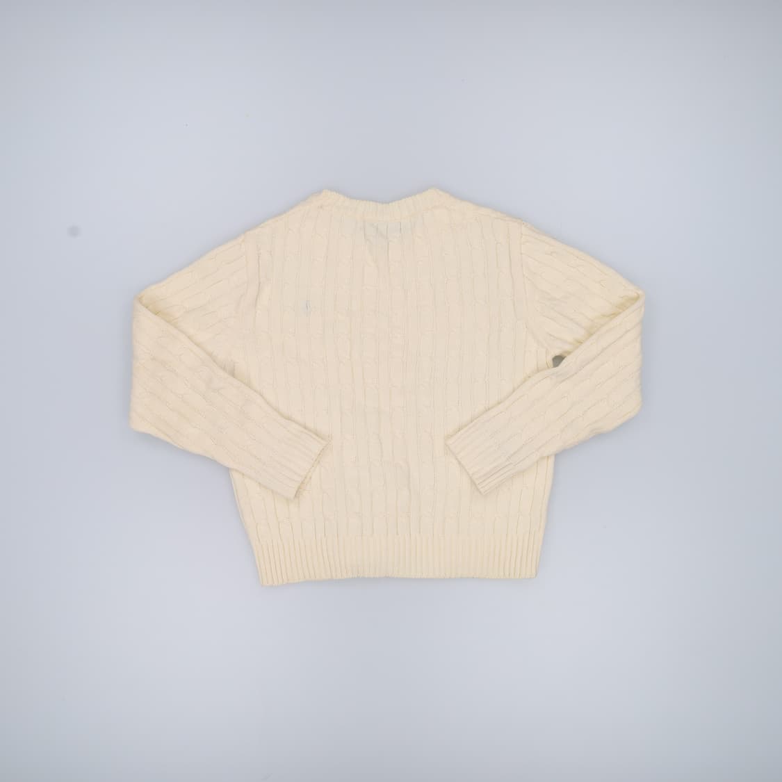 실측확인 포니로고 케이블 니트 0407H1 상품이미지2