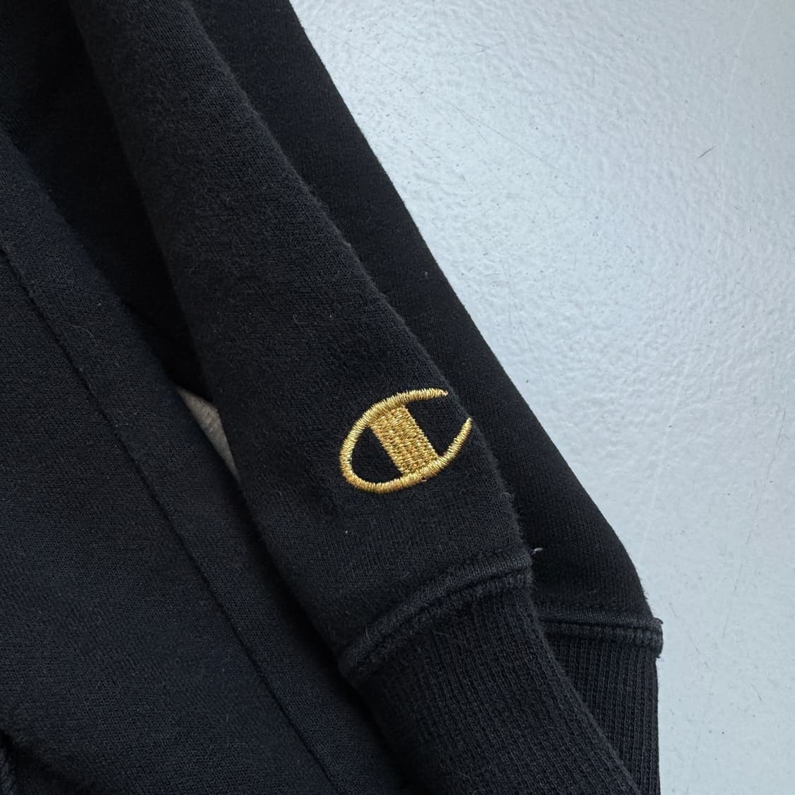 챔피온 제팬 올드스쿨 후드집업 블랙 상품이미지4