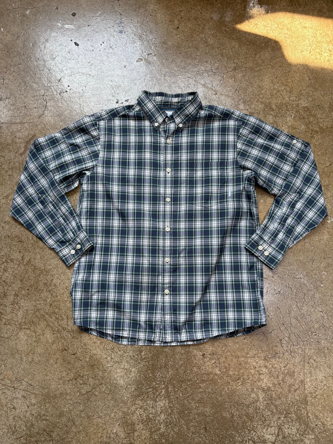 컬럼비아 체크 셔츠 상품이미지1