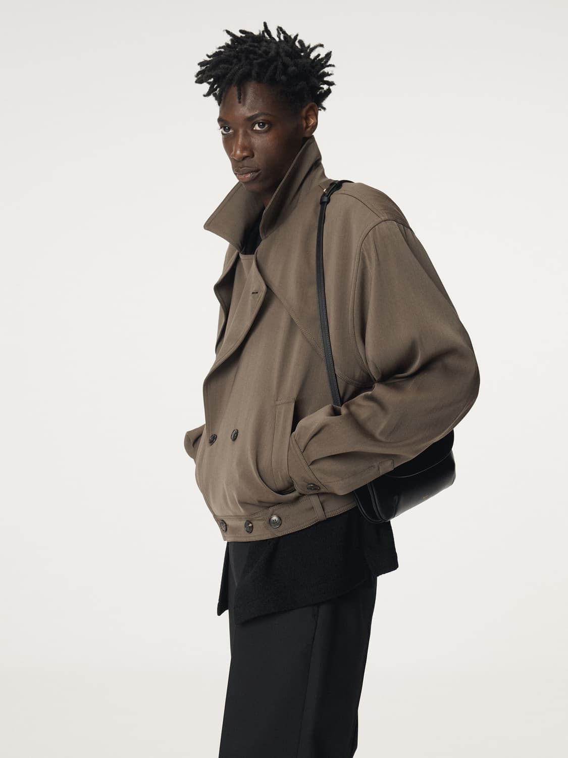 렉토 트렌치 자켓 TRENCH DETAIL WOOL JUMPER 상품이미지5