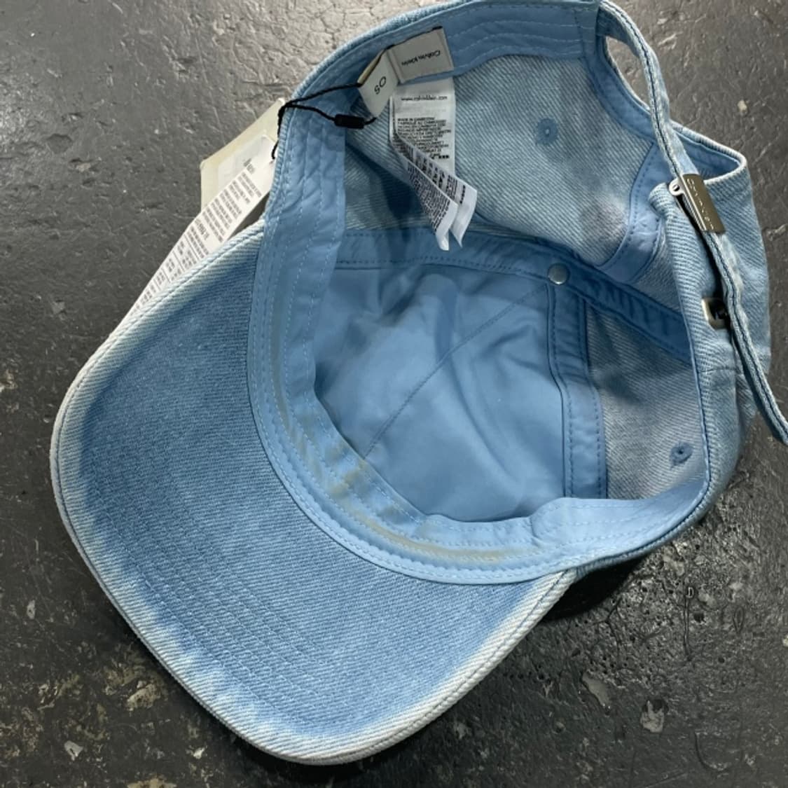 (새상품) 캘빈클라인 데님 볼캡 상품이미지4