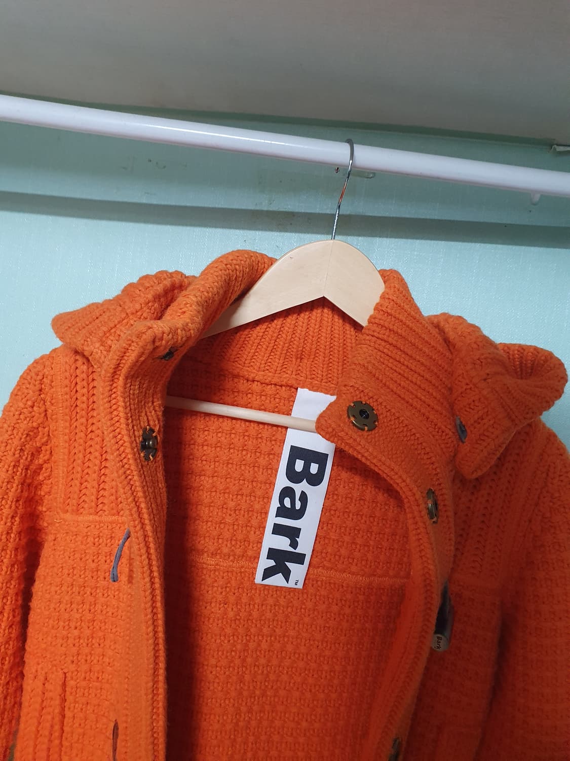 Bark 바크 더플 니트 코트 80~85슬림 상품이미지8