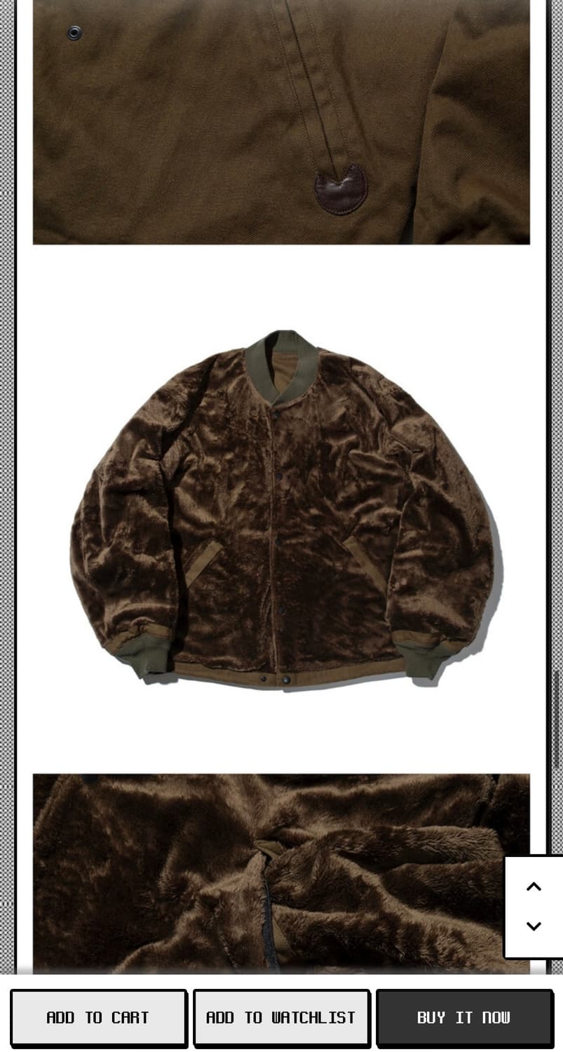 [s] 스펙테이터 piliner reversible 자켓 상품이미지8