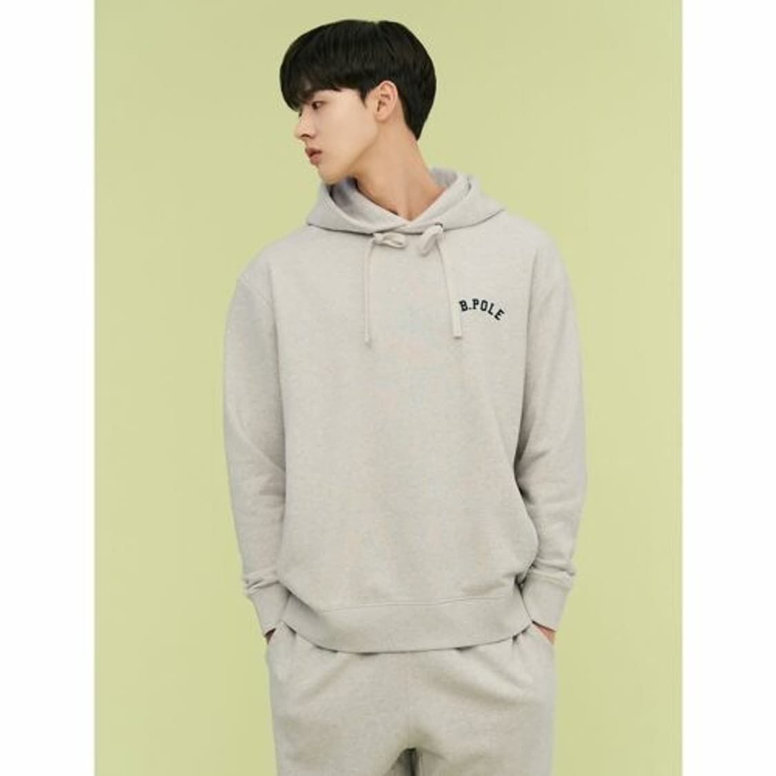 빈폴 로고 자수 스웨트 후드티셔츠 남성L 상품이미지8
