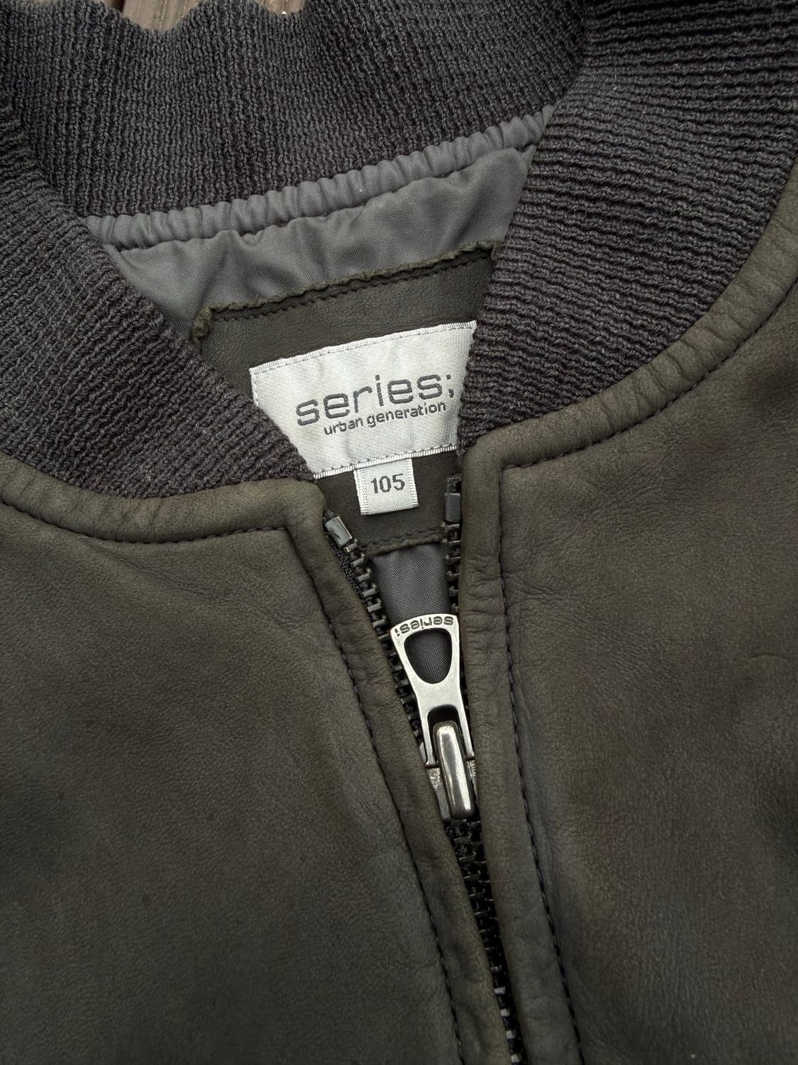 Series 시리즈 포데로사 쉽스킨 레더 자켓 상품이미지3