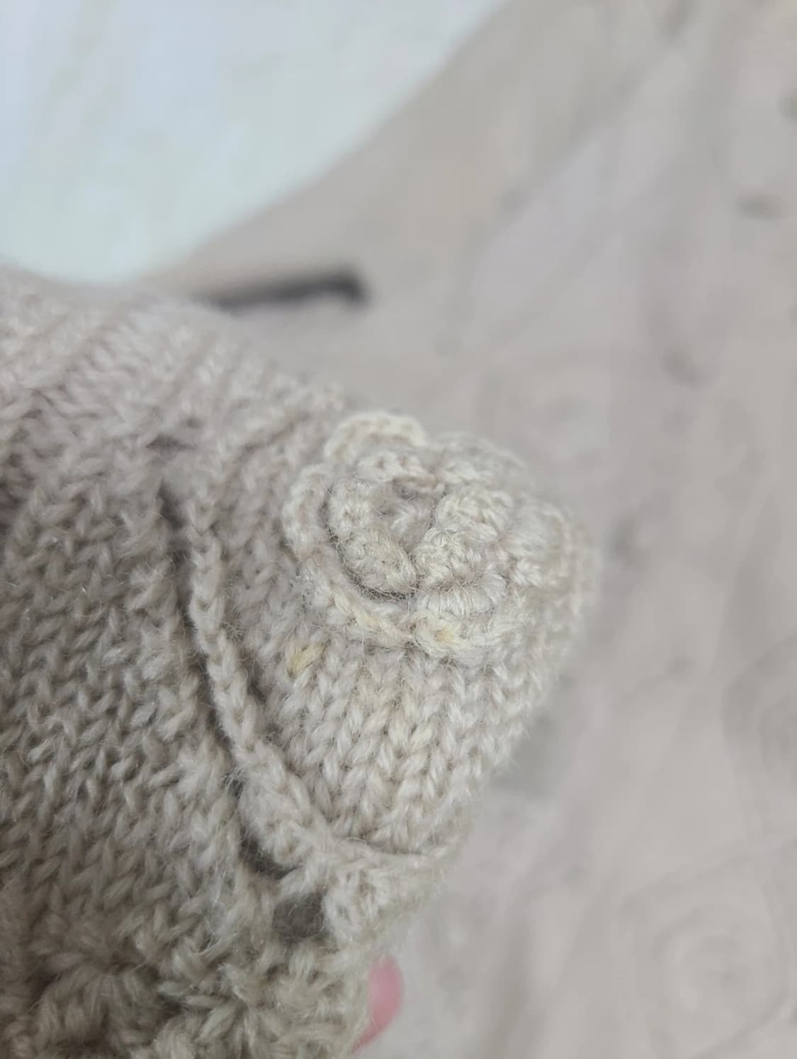 베이지 니트 가디건 상품이미지8