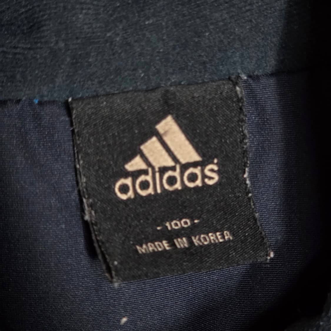 아디다스 올드스쿨 네이비 블루 패디드 점퍼 상품이미지9