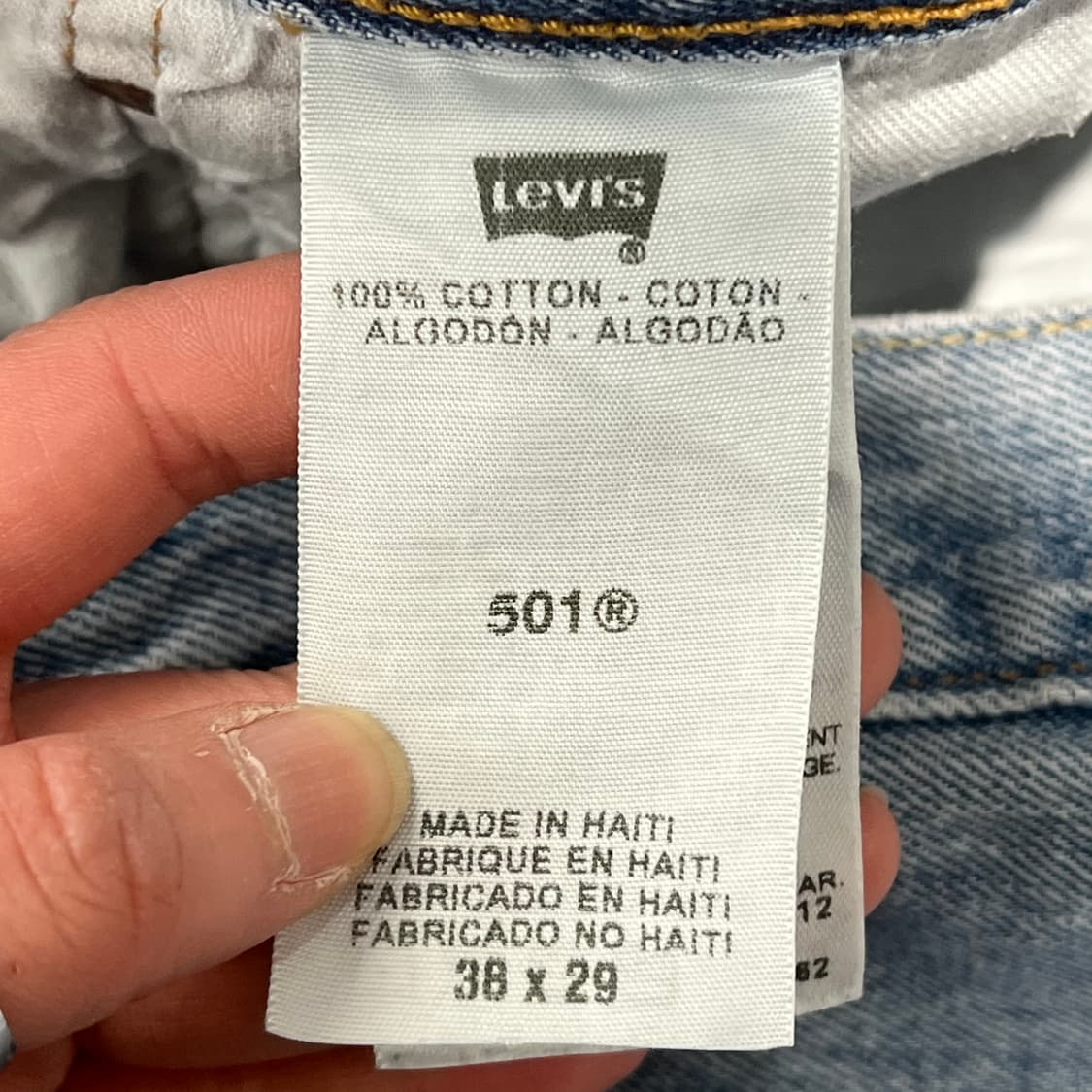 리바이스 501 데님팬츠 s10882 상품이미지7