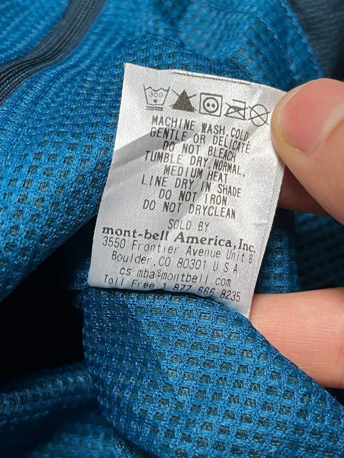 Montbell Wind Blast Hooded Jacket 상품이미지9