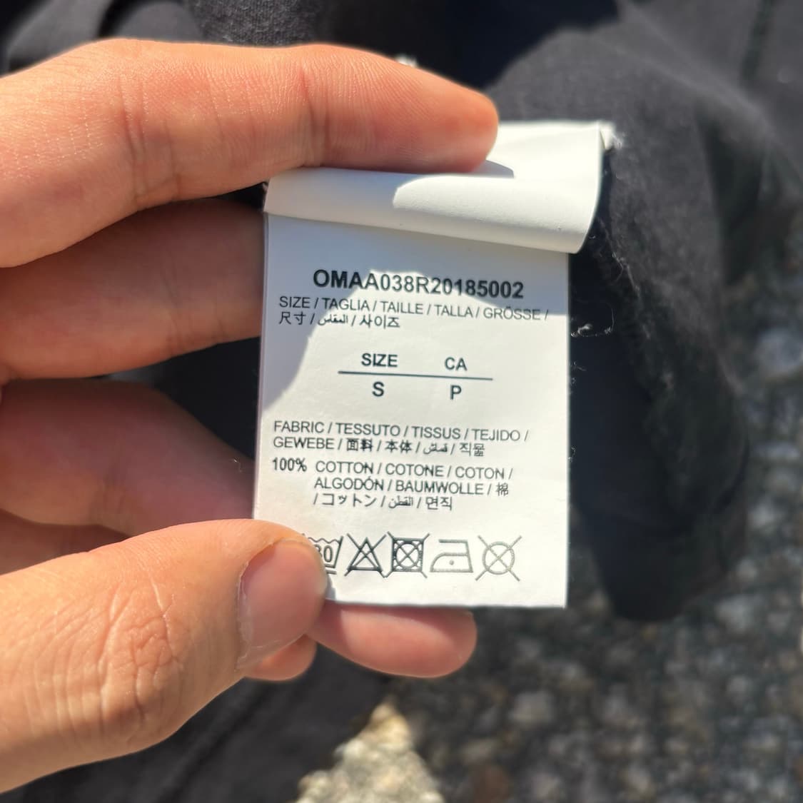 Off White 오프화이트 테이프 반팔 티셔츠 상품이미지7