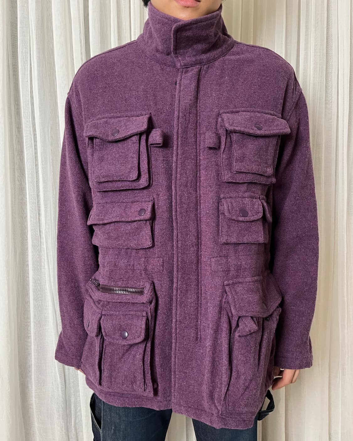 언유즈드 카메라맨 펠트 울 자켓 unused 포토그래퍼 자켓 상품이미지8