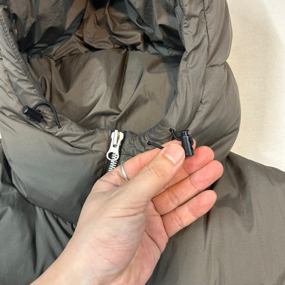 L) 빔즈 BEAMS by GF 오리털 패딩 점퍼 상품이미지3