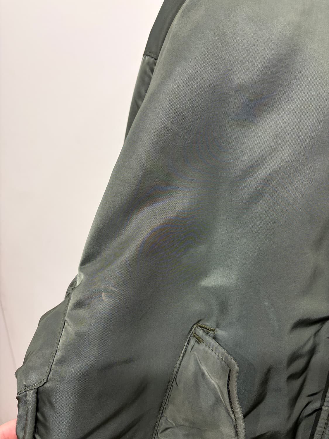 80's Schott Bros. inc. 쇼트 MA-1 플라이트 자켓 상품이미지5