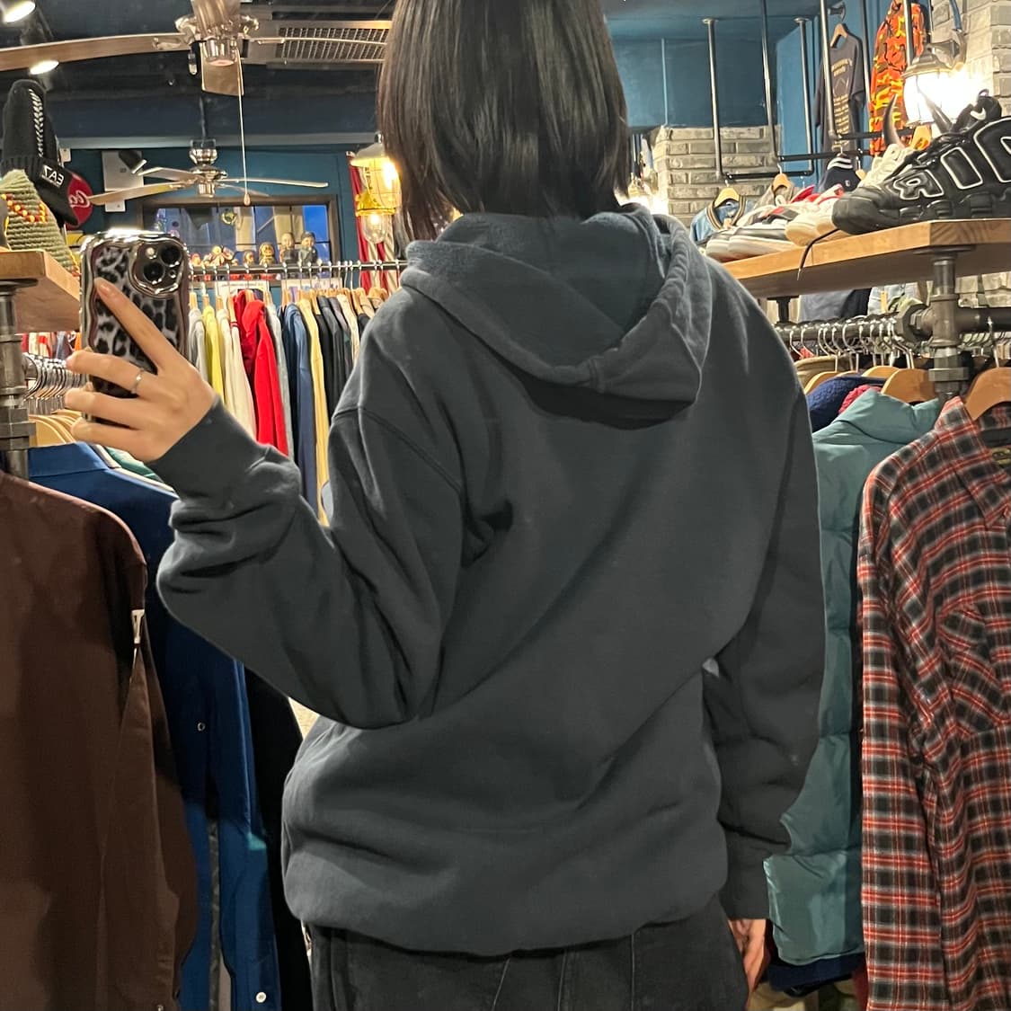 Carhartt 칼하트 빅로고 후드집업 상품이미지5