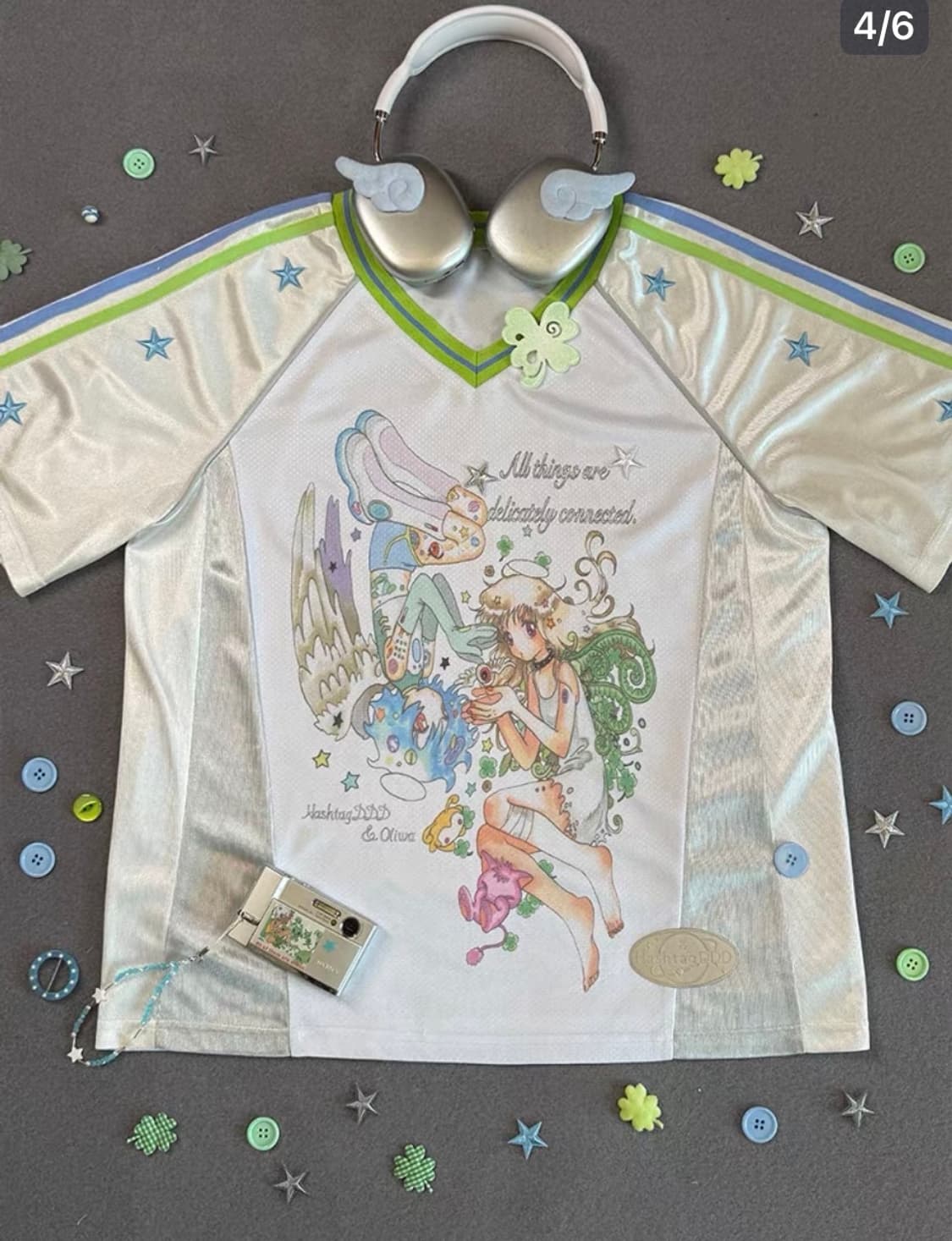 해시태그 디디디 hashtag DDD 상의 티셔츠 상품이미지2