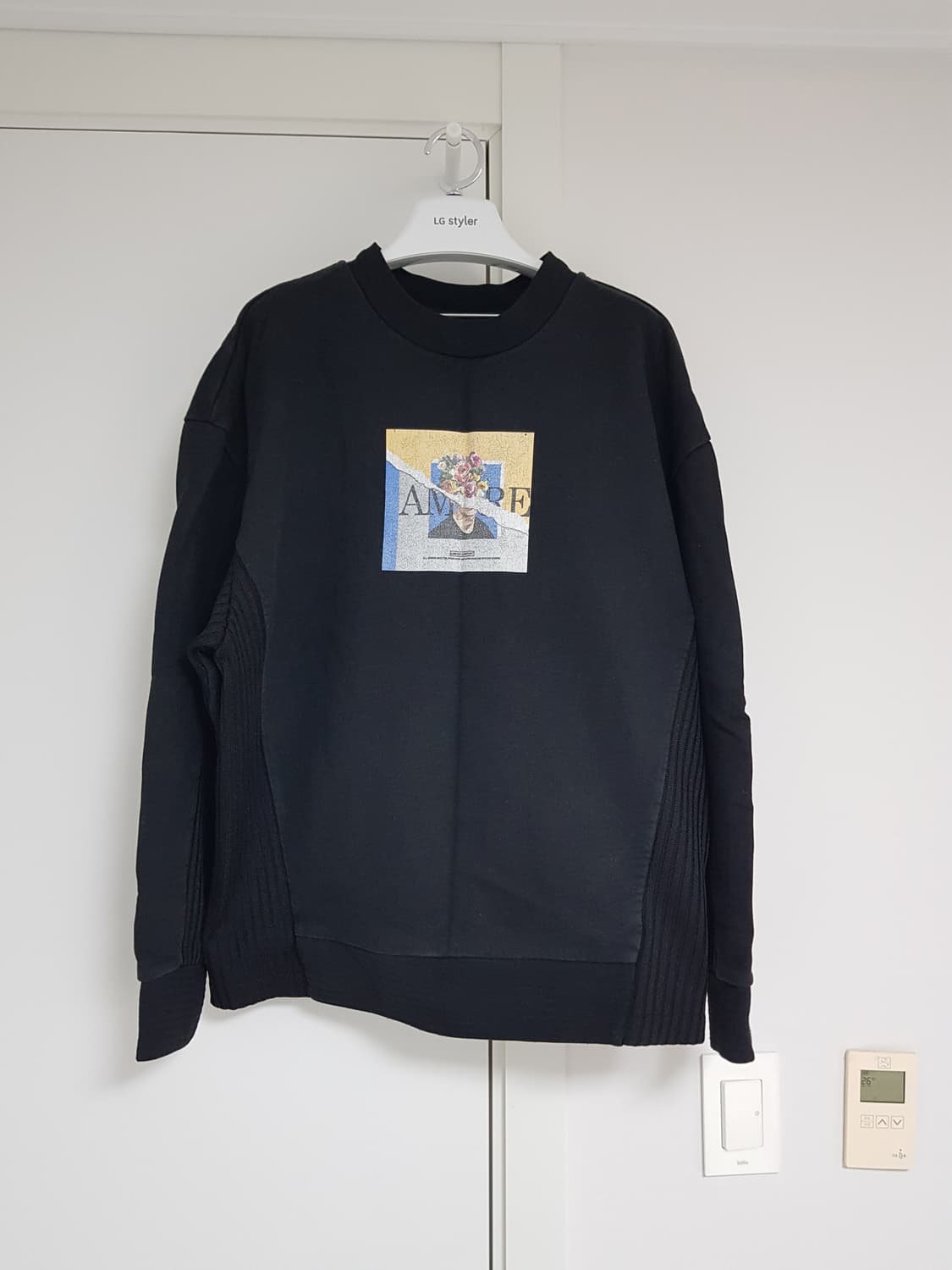 100) 시스템옴므 사이드 니트 맨투맨 상품이미지1