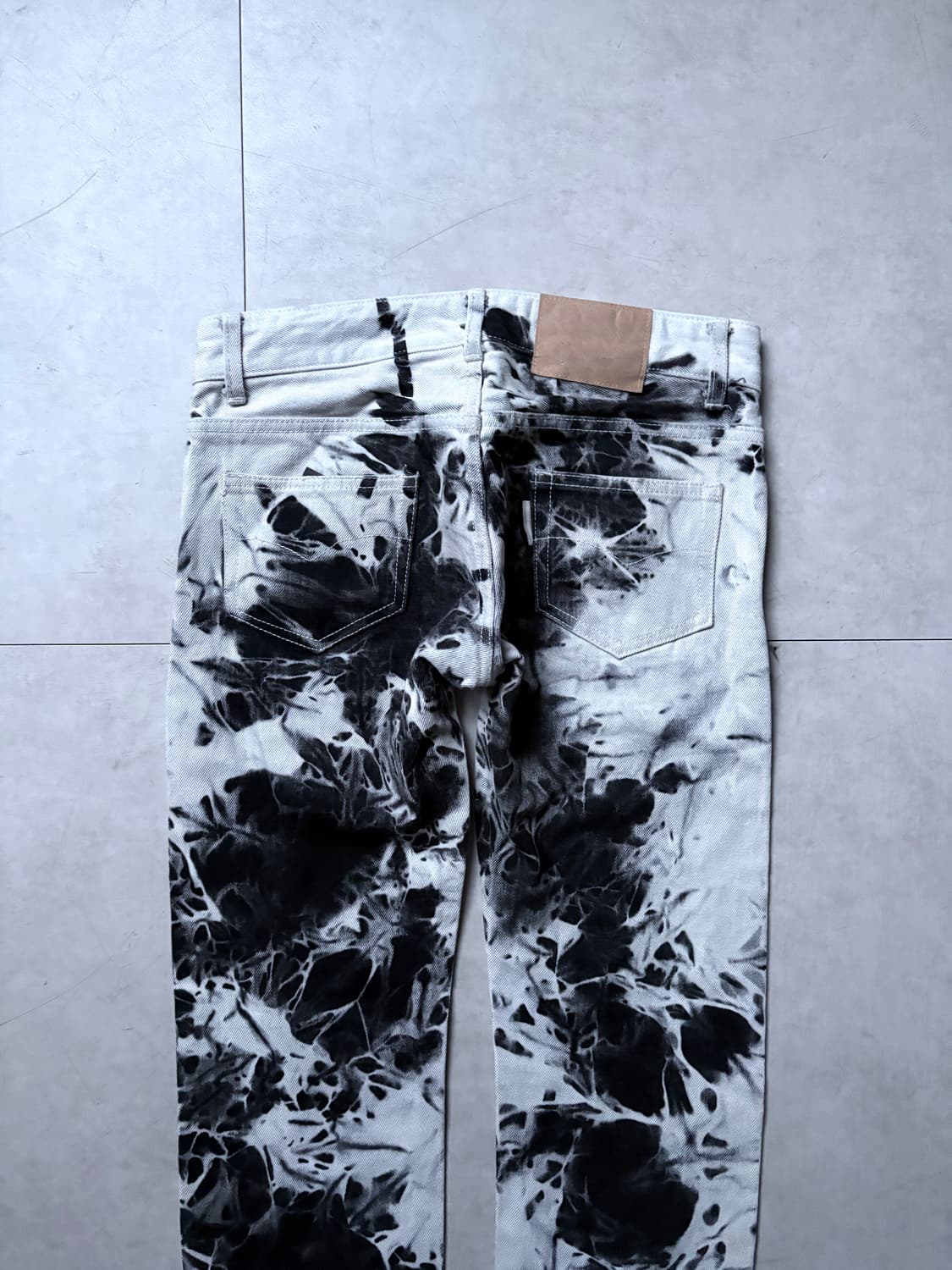 Nozomi Ishiguro / Marble Ink Denim Pants 상품이미지6