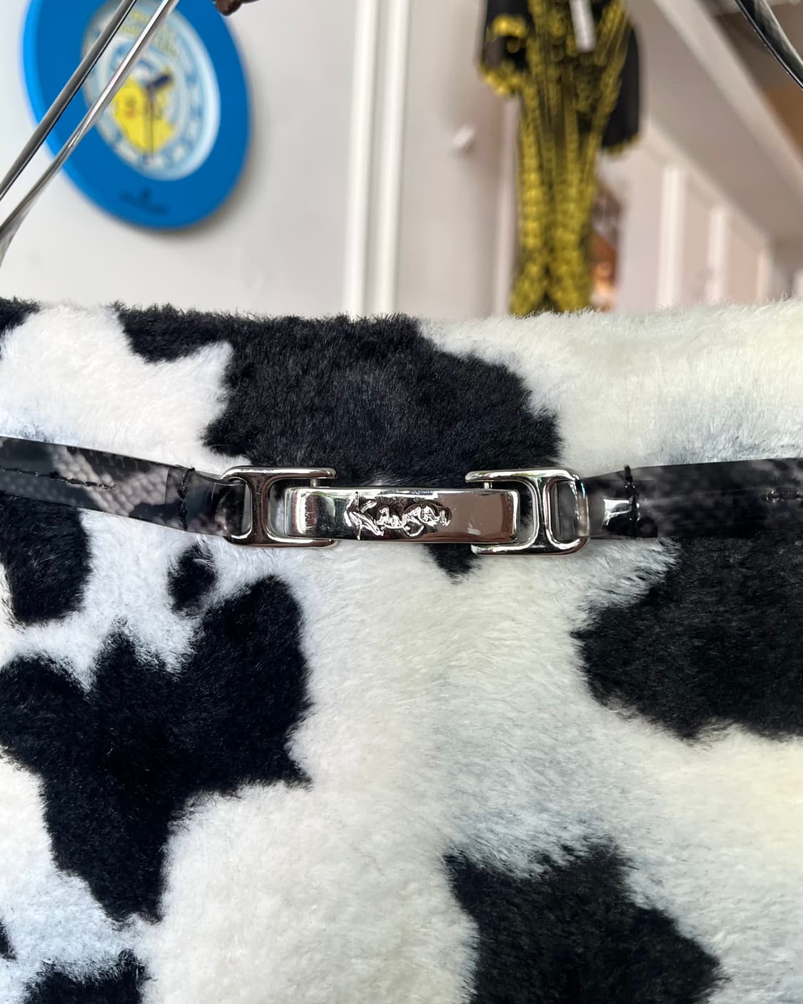 KANSAI YAMAMOTO Milk Cow Faux Fur Bag 상품이미지4