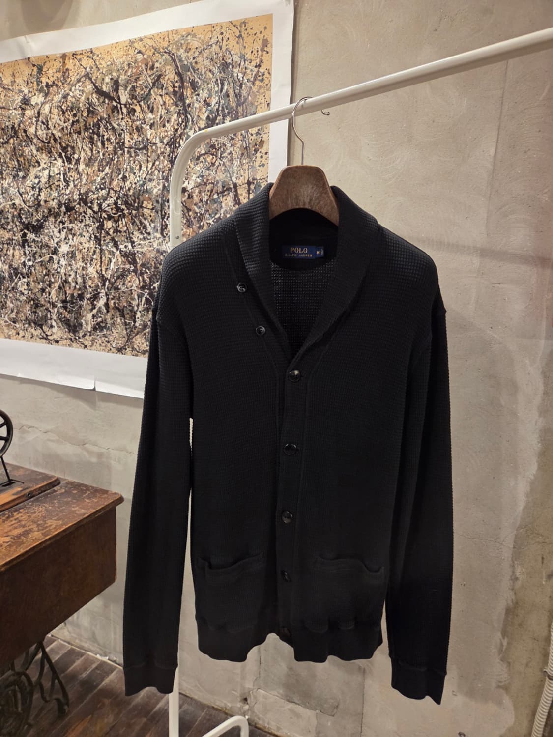 폴로랄프로렌 와플 가디건 상품이미지6