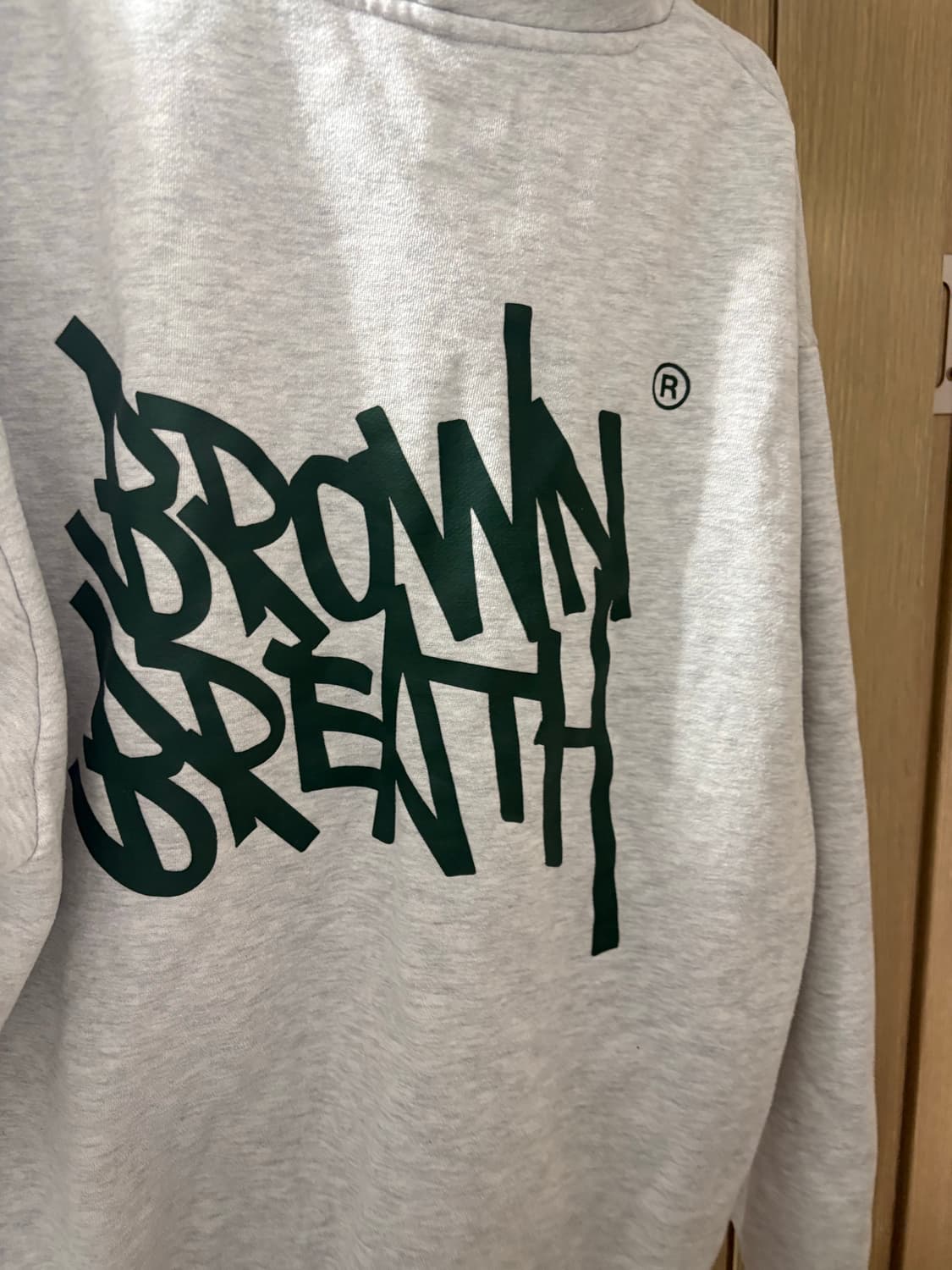 브라운브레스 기모 후드티 상품이미지1