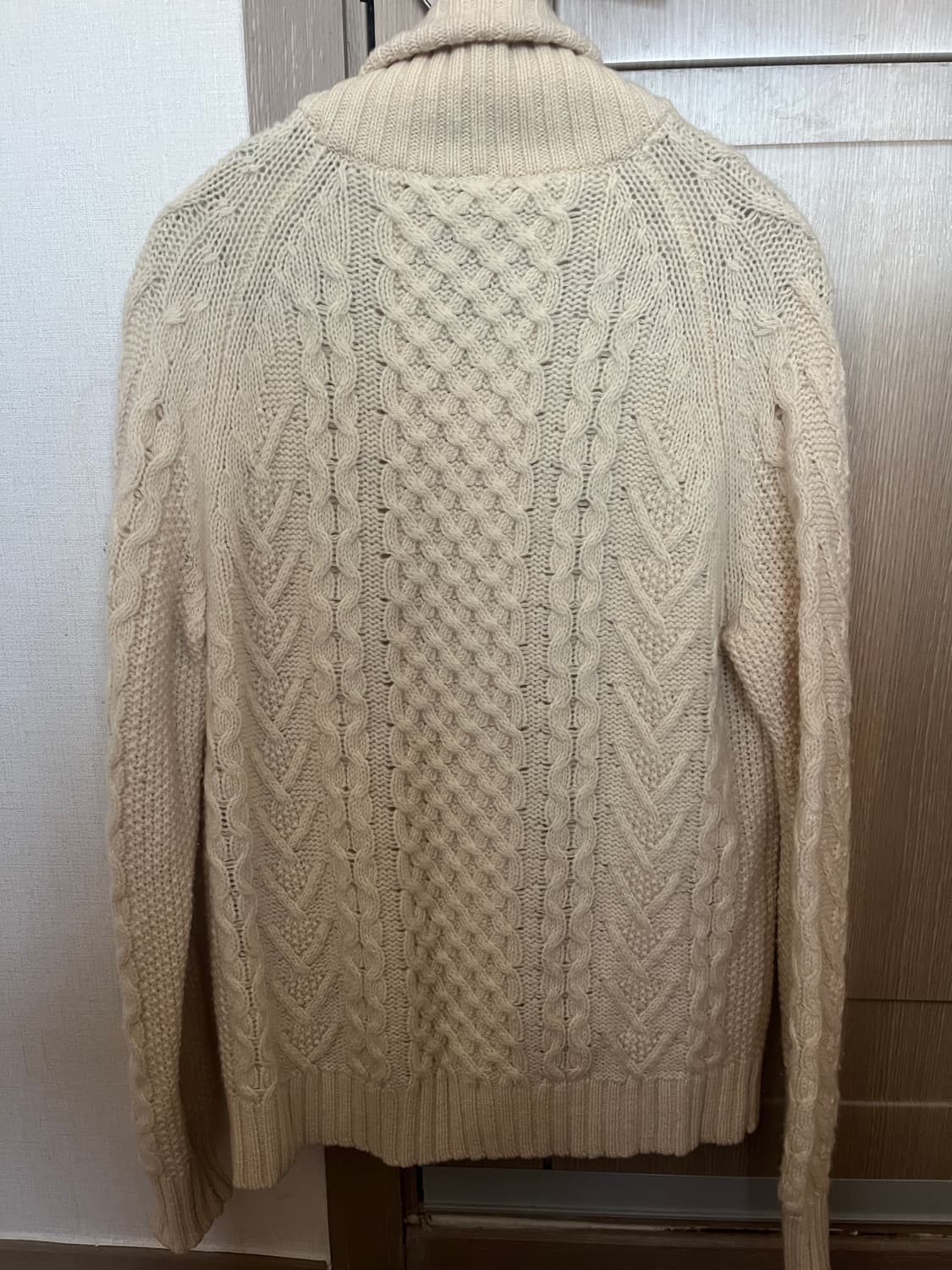 모리걸 울 가디건 코위찬 우드단추 하구미 상품이미지2