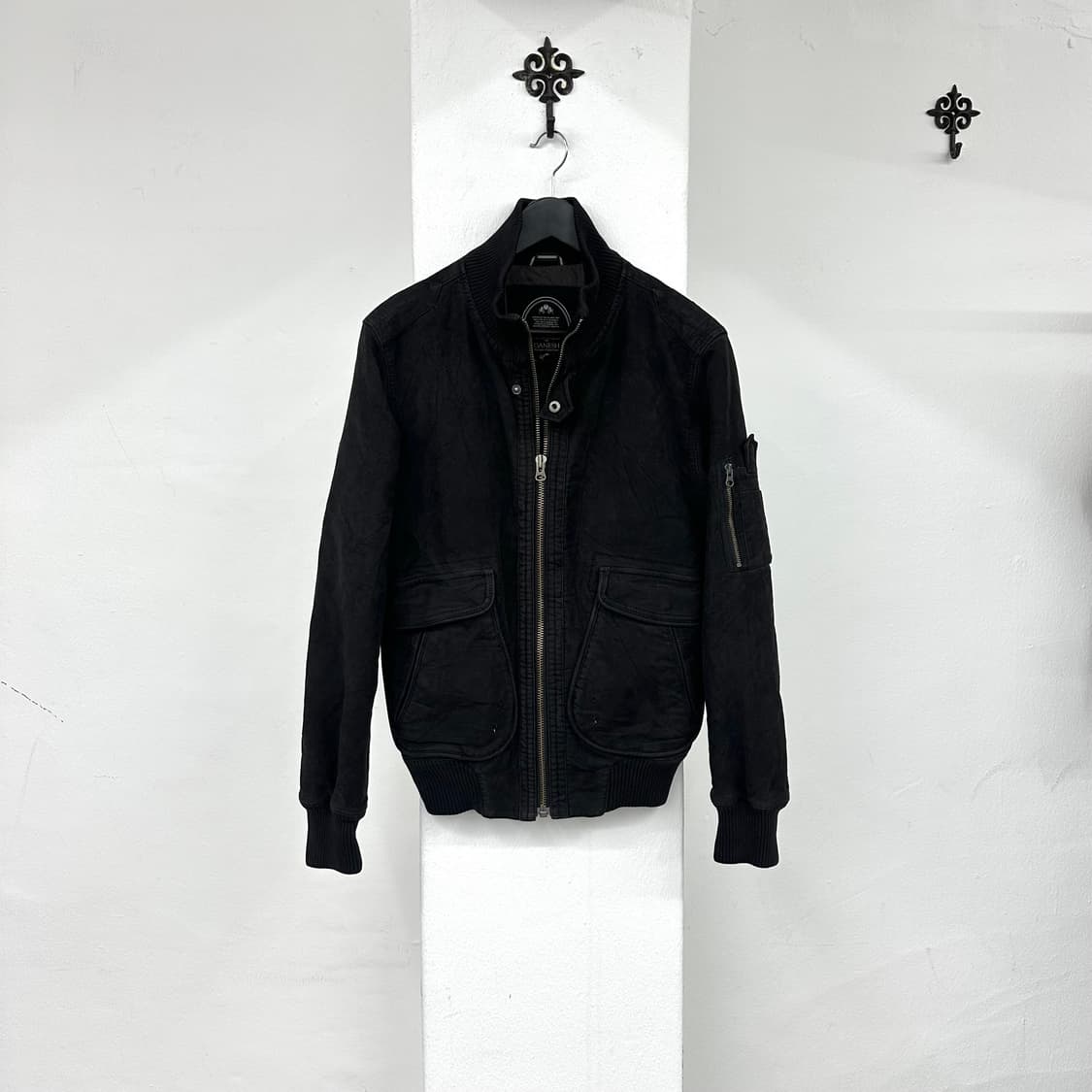 texture suede bomber jacket  상품이미지4