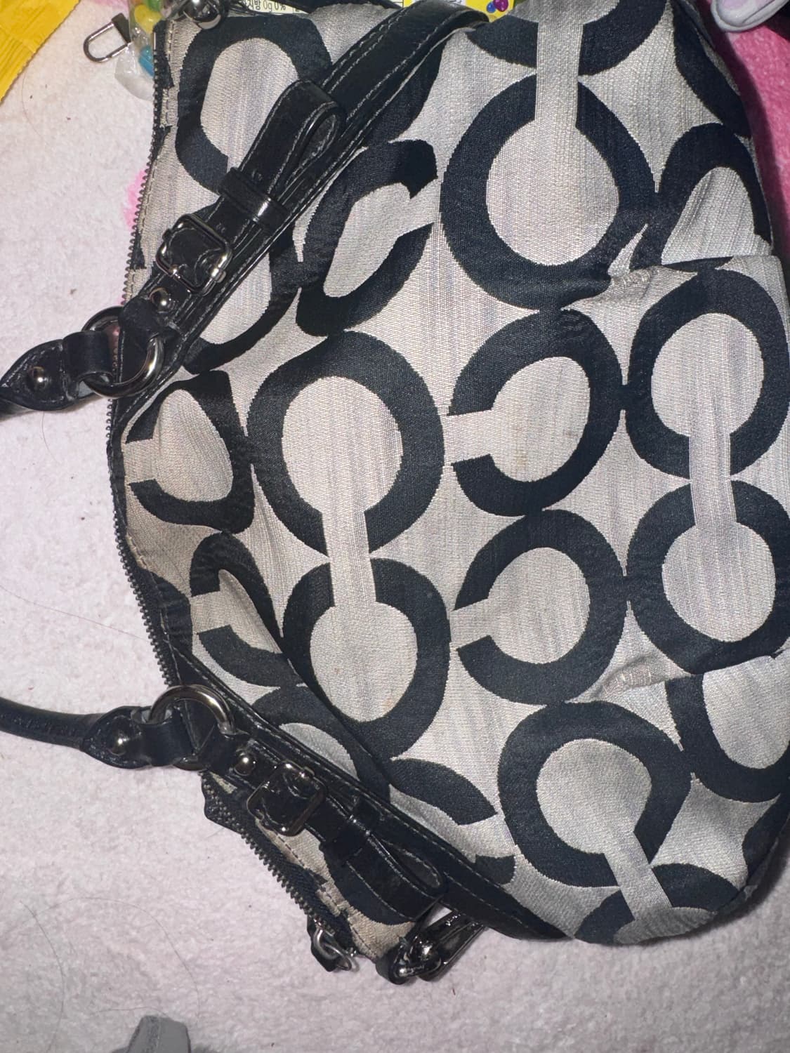 빈티지 코치 가방 상품이미지4