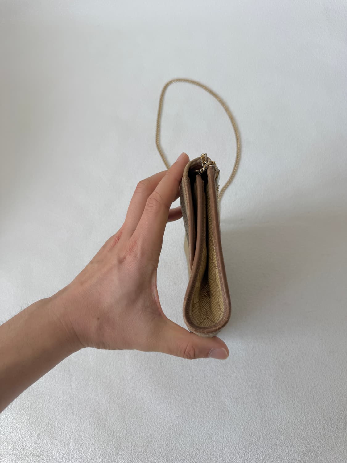 빈티지 크리스찬 디올(Christian Dior) 체인 토트 크로스백 상품이미지6