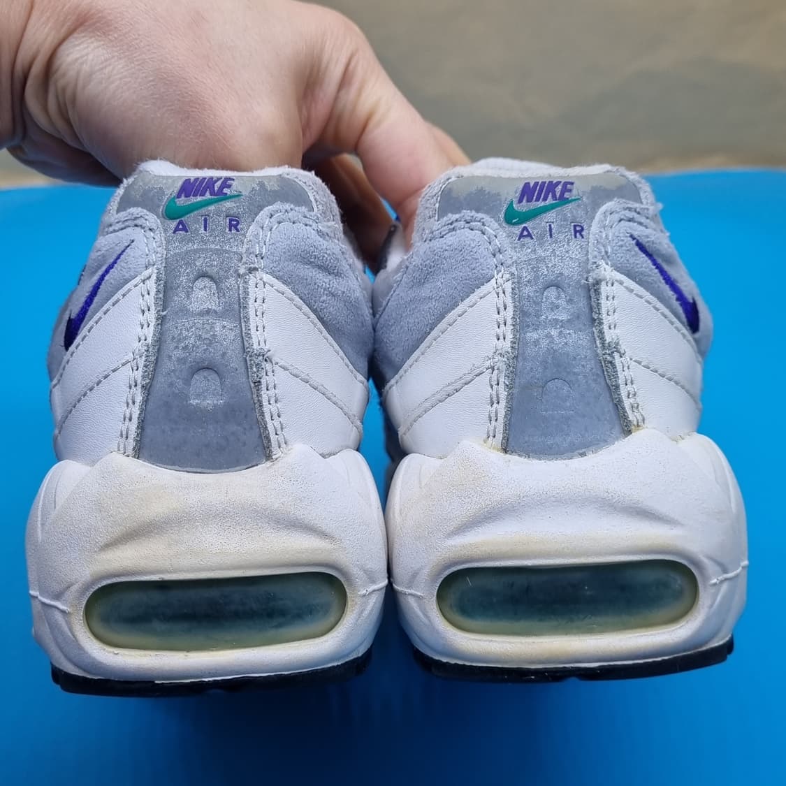 나이키 에어맥스95 보라메쉬 운동화225 상품이미지4