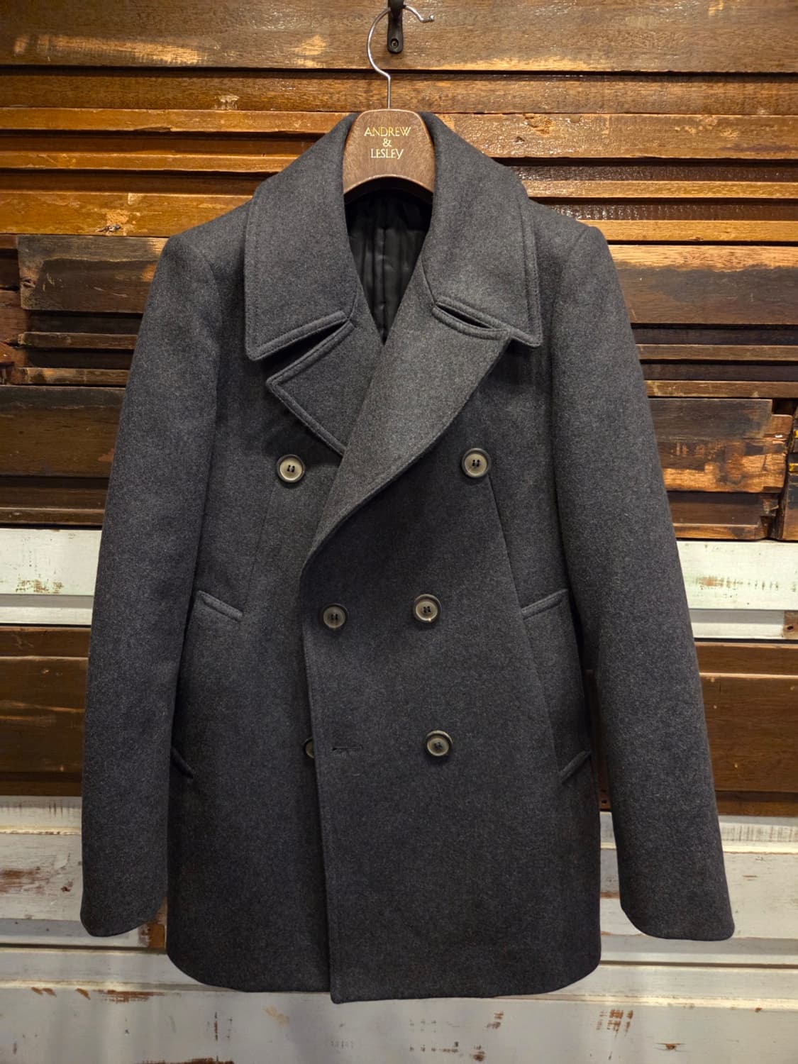 솔리드옴므 피코트 상품이미지1